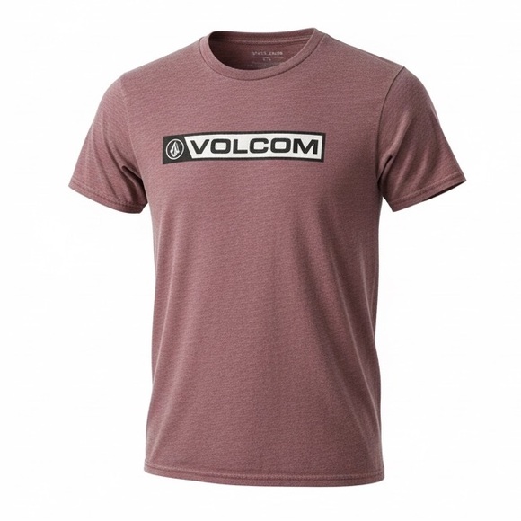 Volcom Other - Volcom Men's Burgundy Short Sleeve Tee
